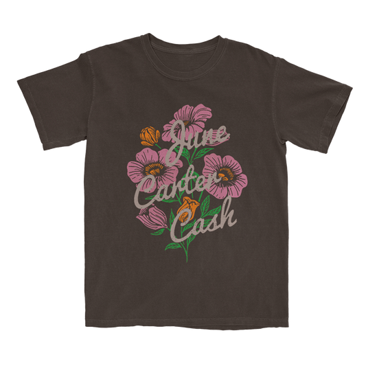 June Carter Cash Flowers Tee